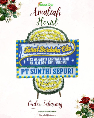 Papan Bunga Duka di Pulau Dullah Utara